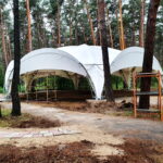Установка шатра в Омске